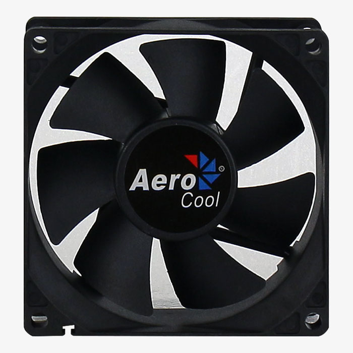 Ventilateur d'ordinateur 80mm Aerocool FORCE8BK Anti-vibrations -  Ventilateur PC - Achat & prix