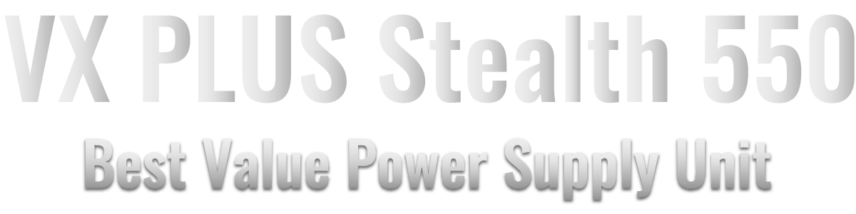 VX PLUS Stealth 550 - AeroCool