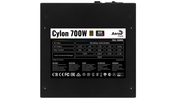 Cylon 700W Full Range - AeroCool
