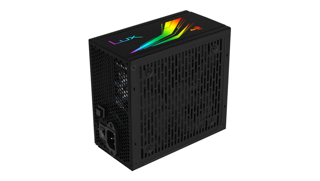 Promo Aerocool LUX RGB 550W - 80+ PLUS BRONZE RGB POWER SUPPLY