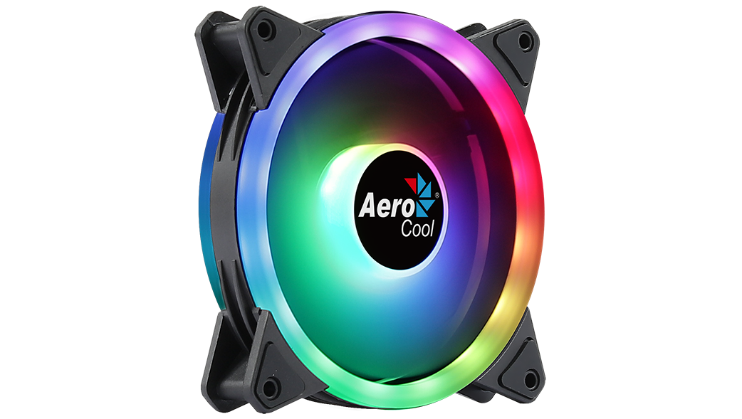 AEROCOOL - Duo 20 ARGB 6pins - Ventilateur 200mm pour boitier