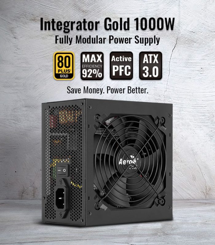 Integrator Gold 1000W - AeroCool