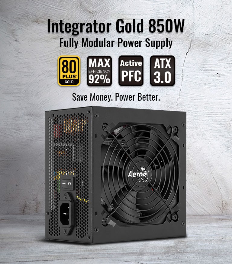 Segotep 850w 80+ Gold Certified PSU atx 3.0 PCIe 5.0 Full Modular Power  Supply